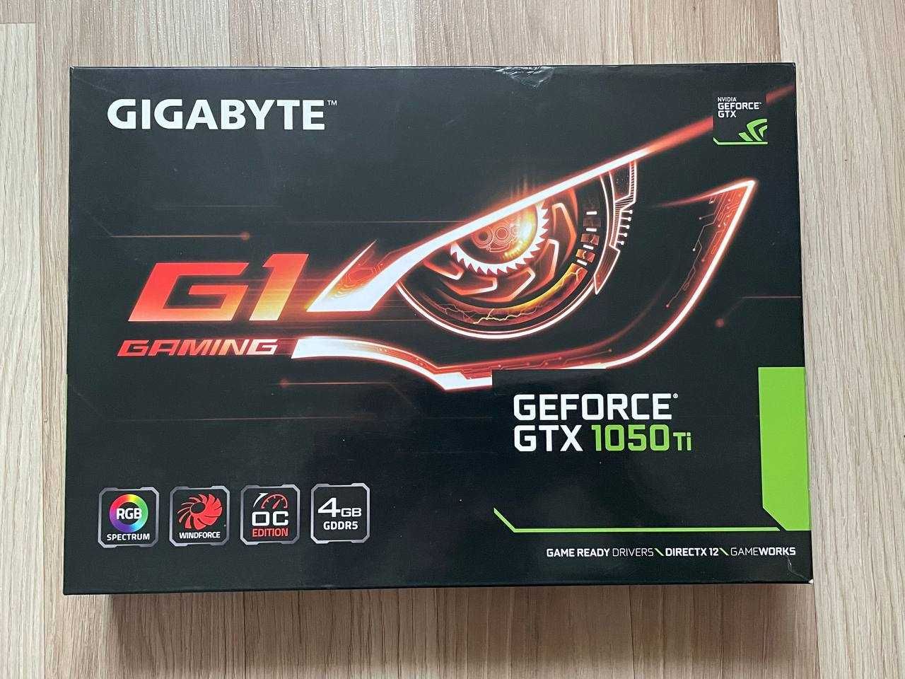 Gigabyte GeForce® GTX 1050 Ti G1 Gaming 4G