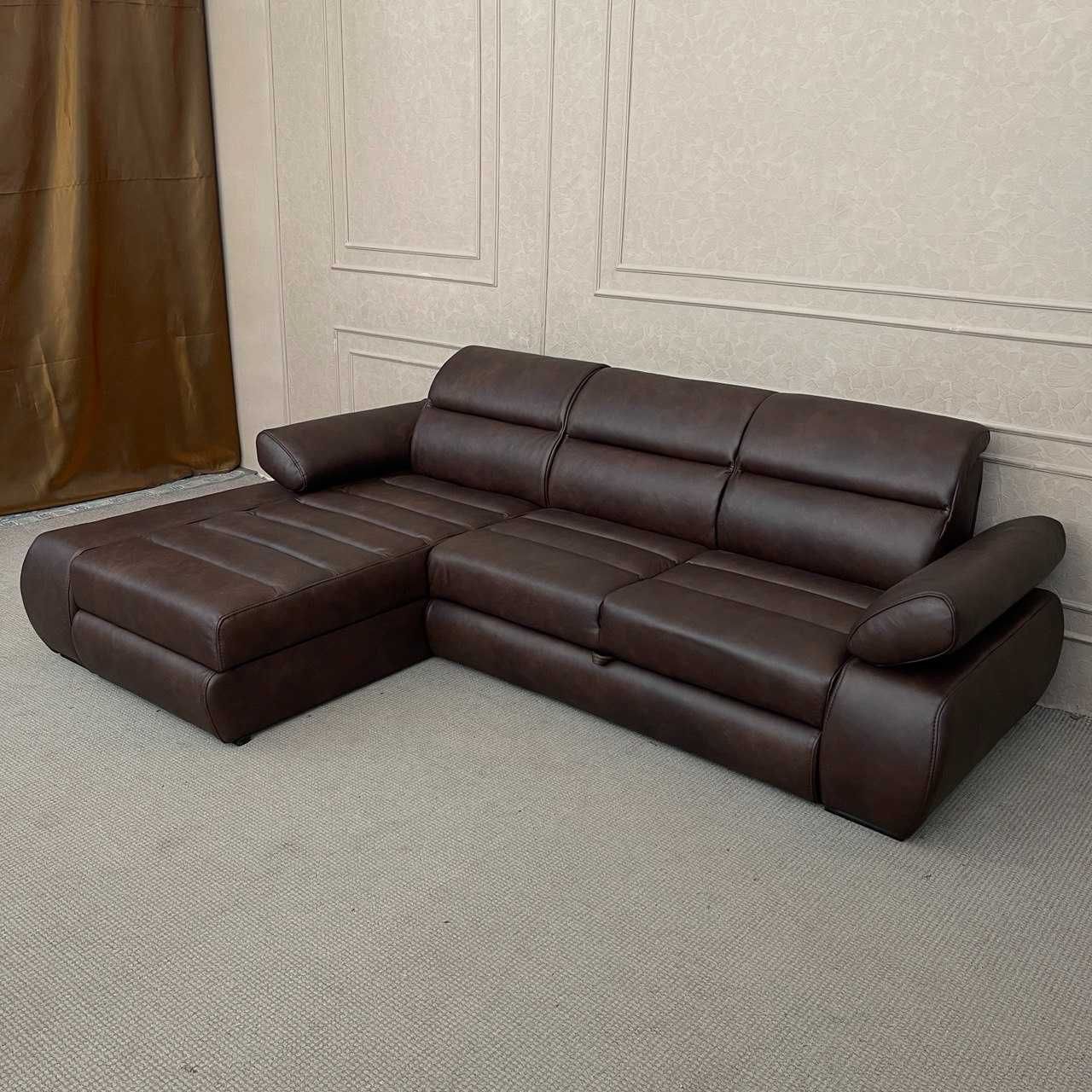 Шкіряний новий диван «Бестселер»