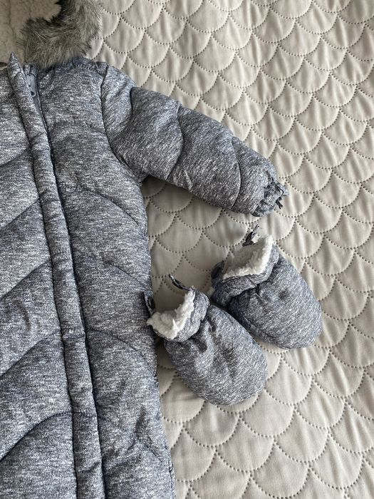 Kombinezon zimowy puchowy