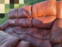 Sofa i fotele ze skóry