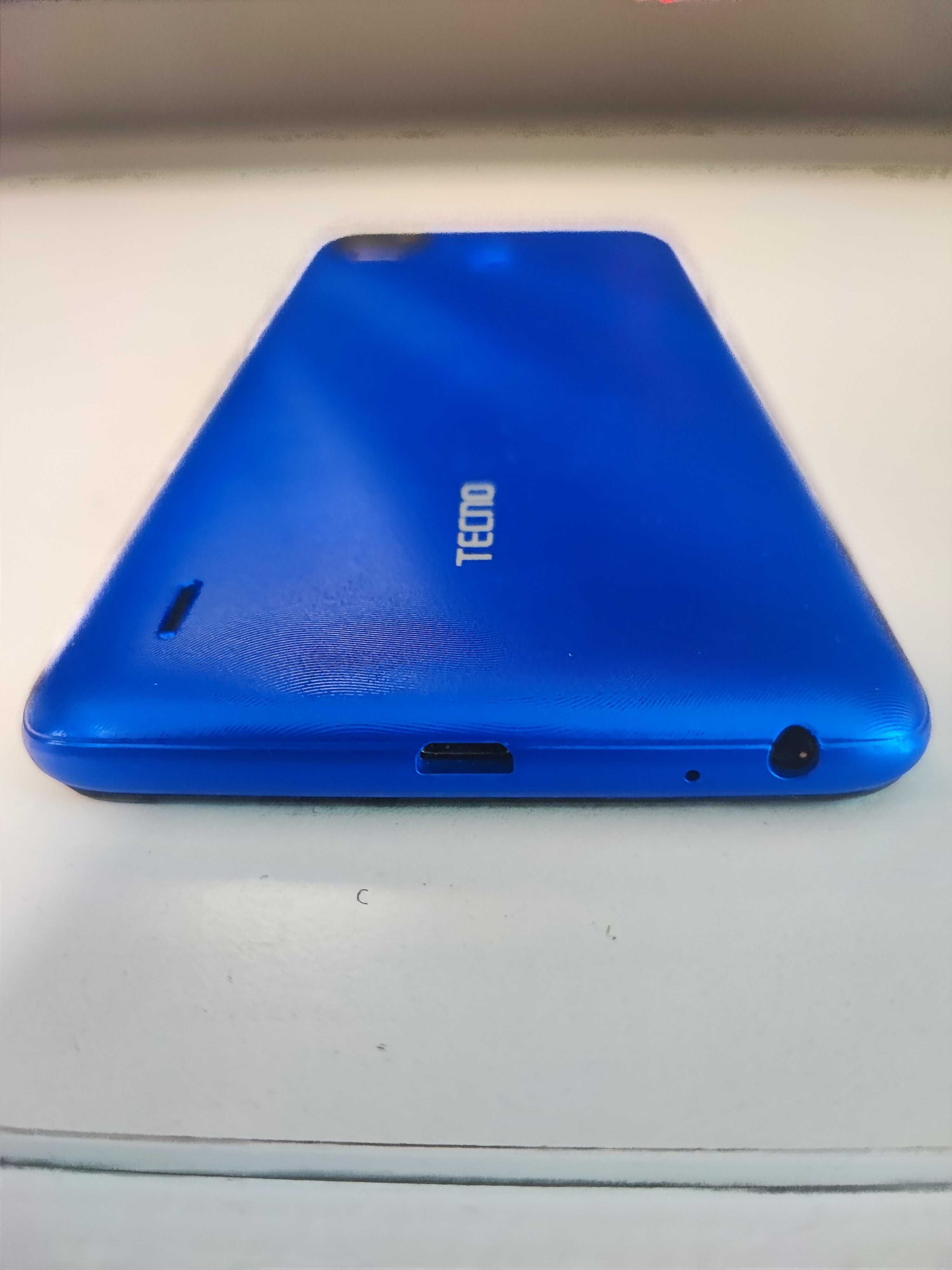 Tecno Pop 4 LTE 2/32GB AquaBlue 5000мАч Android 10 идеальное состояние