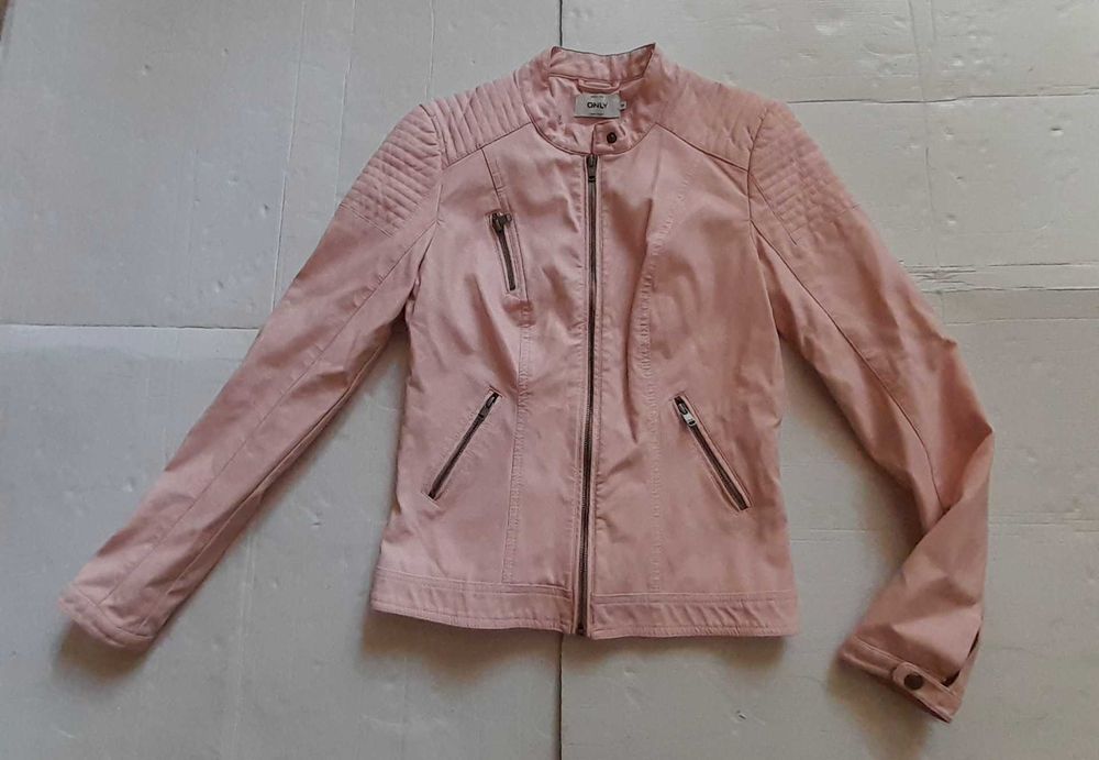Only Pink damska letnia kurtka eko Skóra 34*Small
