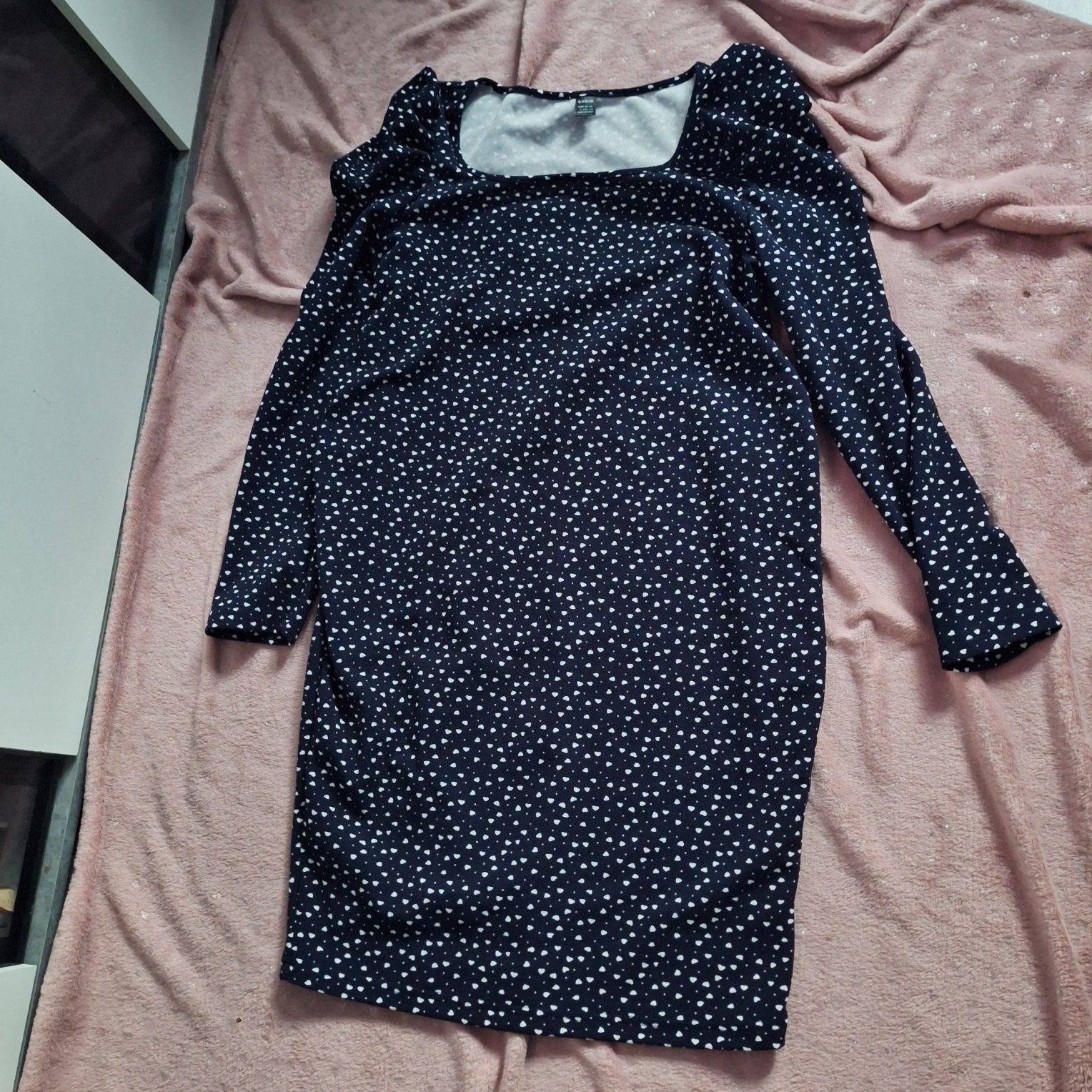 Sukienka ciazowa granatowa L/xl