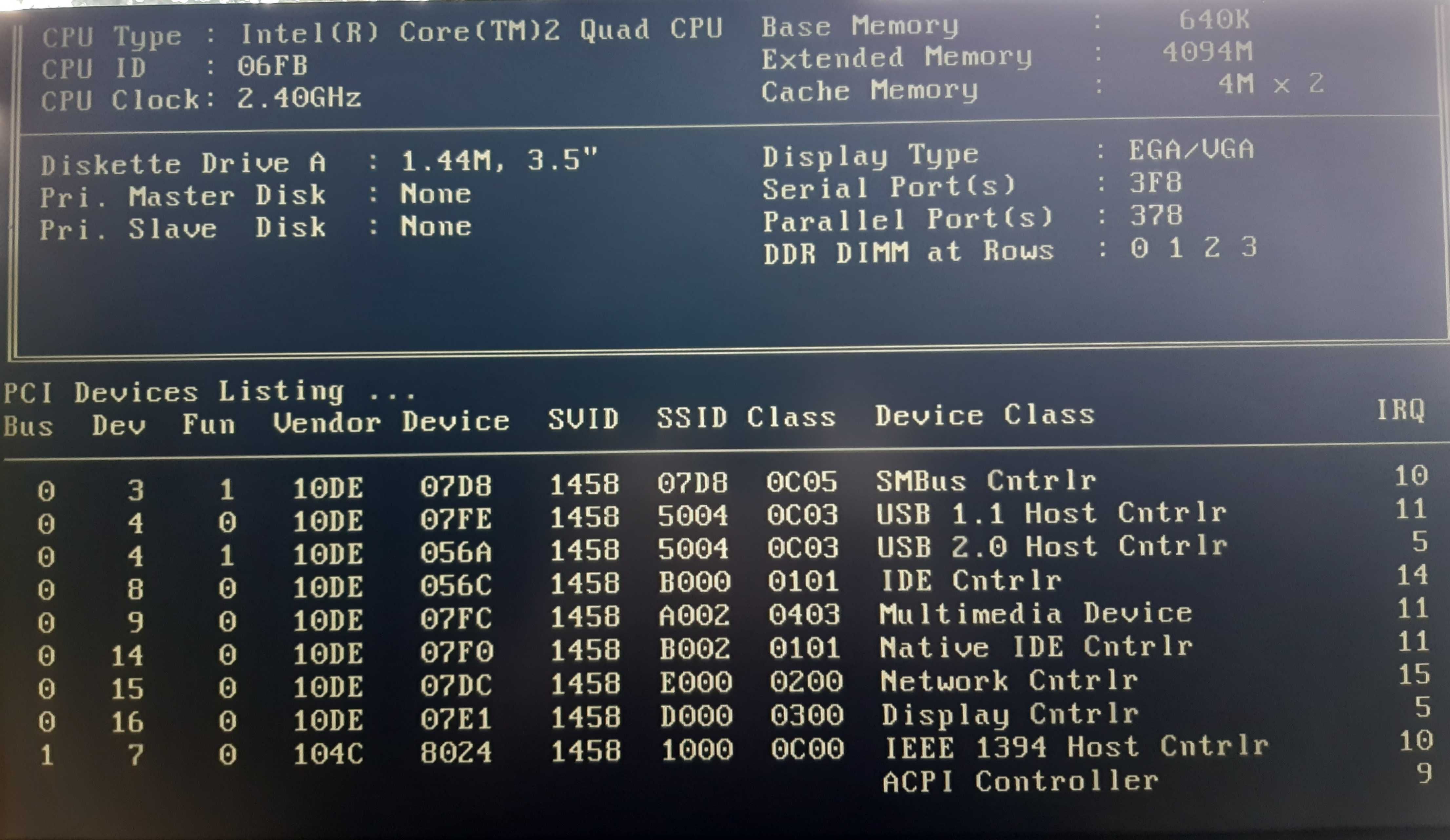 Zestaw komputerowy GIGABYTE + Intel Quad Q6600 + 4GB + zasilacz