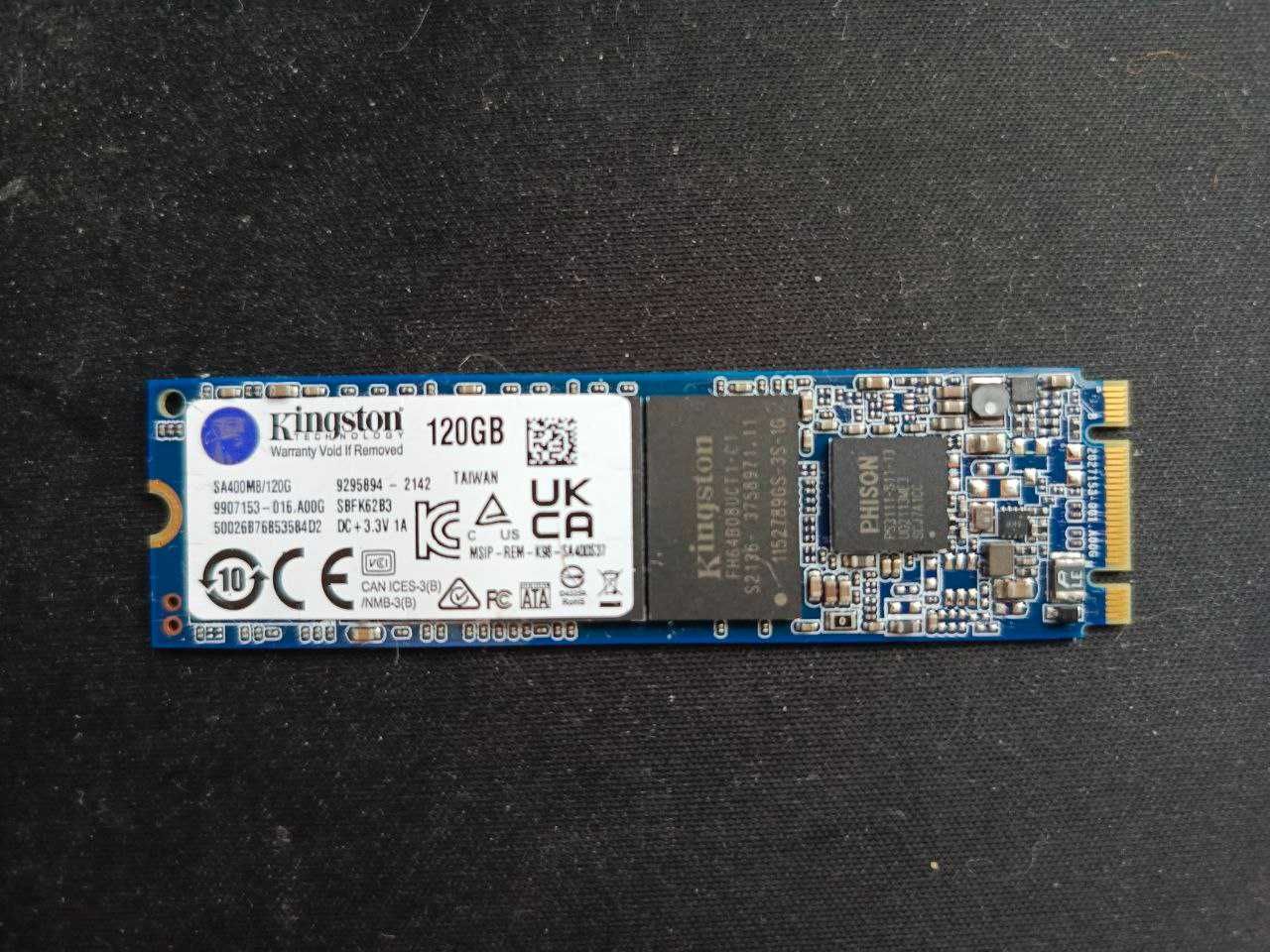SSD накопичувач Kingston A400 M.2 120 GB (SA400M8/120G)