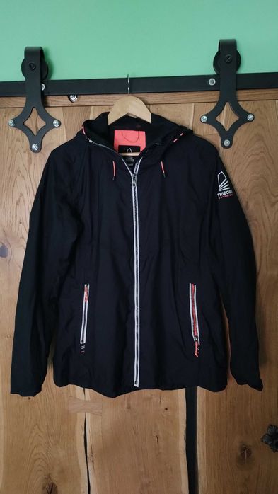 Kurtka przeciwdeszczowa TRIBORD ADVENTURE rozm. L  granatowa