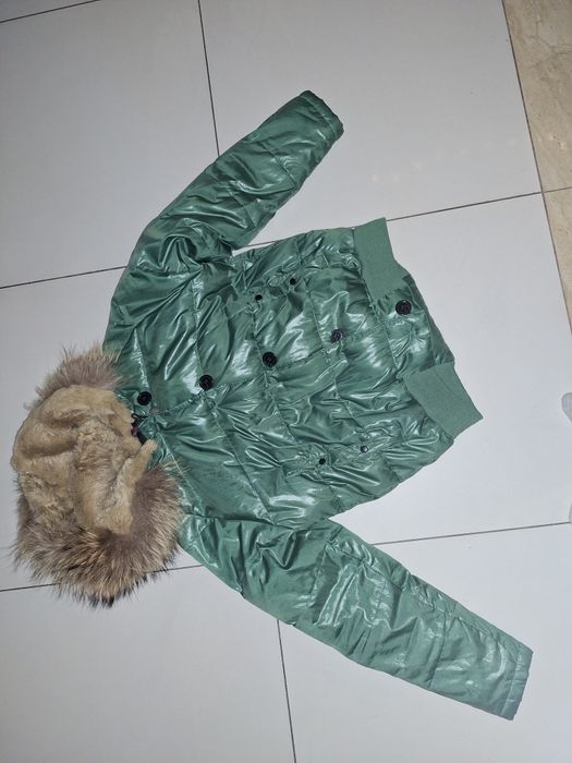 Sprzedam kurtka zima kaczy puch pierze Moncler oryginalna L XL jenot