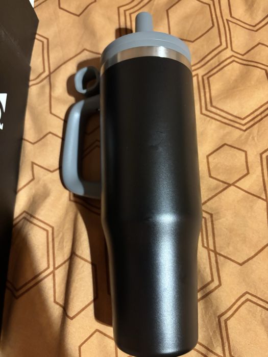 Kubek termiczny ActivSpace 1200ml nowy. Ze słomką