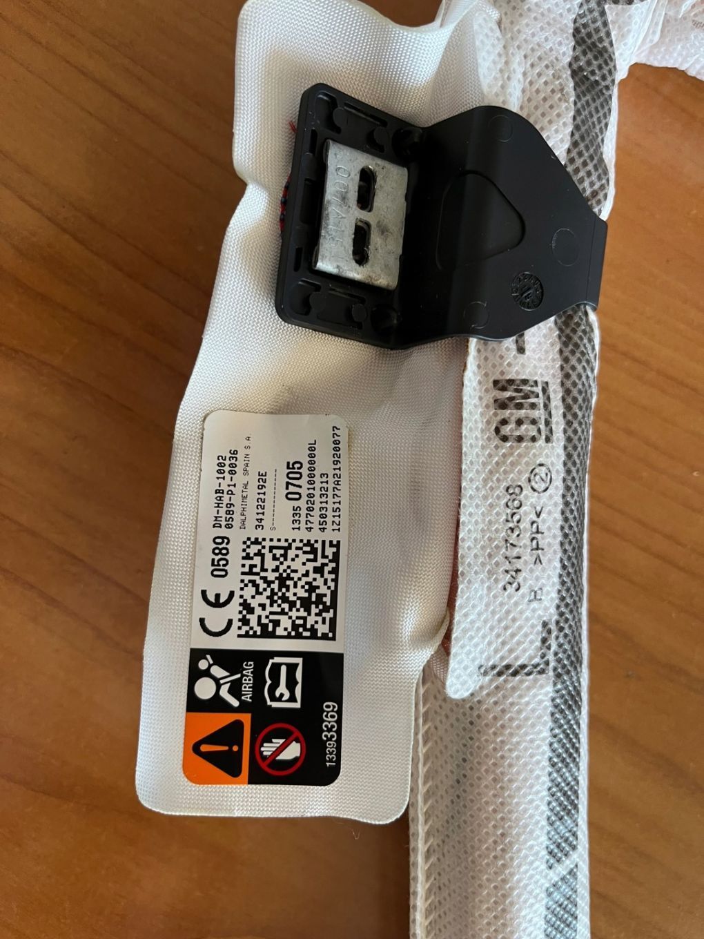 Kurtyna powietrzna Opel Adam Lewa
