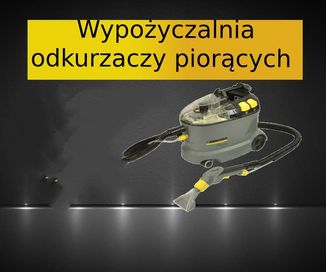 Wynajem odkurzacz piorący Karcher Puzzi | Wypożyczalnia odkurzaczy