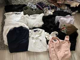 Wielka paczka ubrań Polo Ralph Lauren Nike Nakd Mango Zara Levis