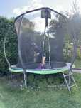 Trampolina ogrodowa duża