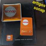 Sonap bloco de apontamentos calendario despesa bolsos