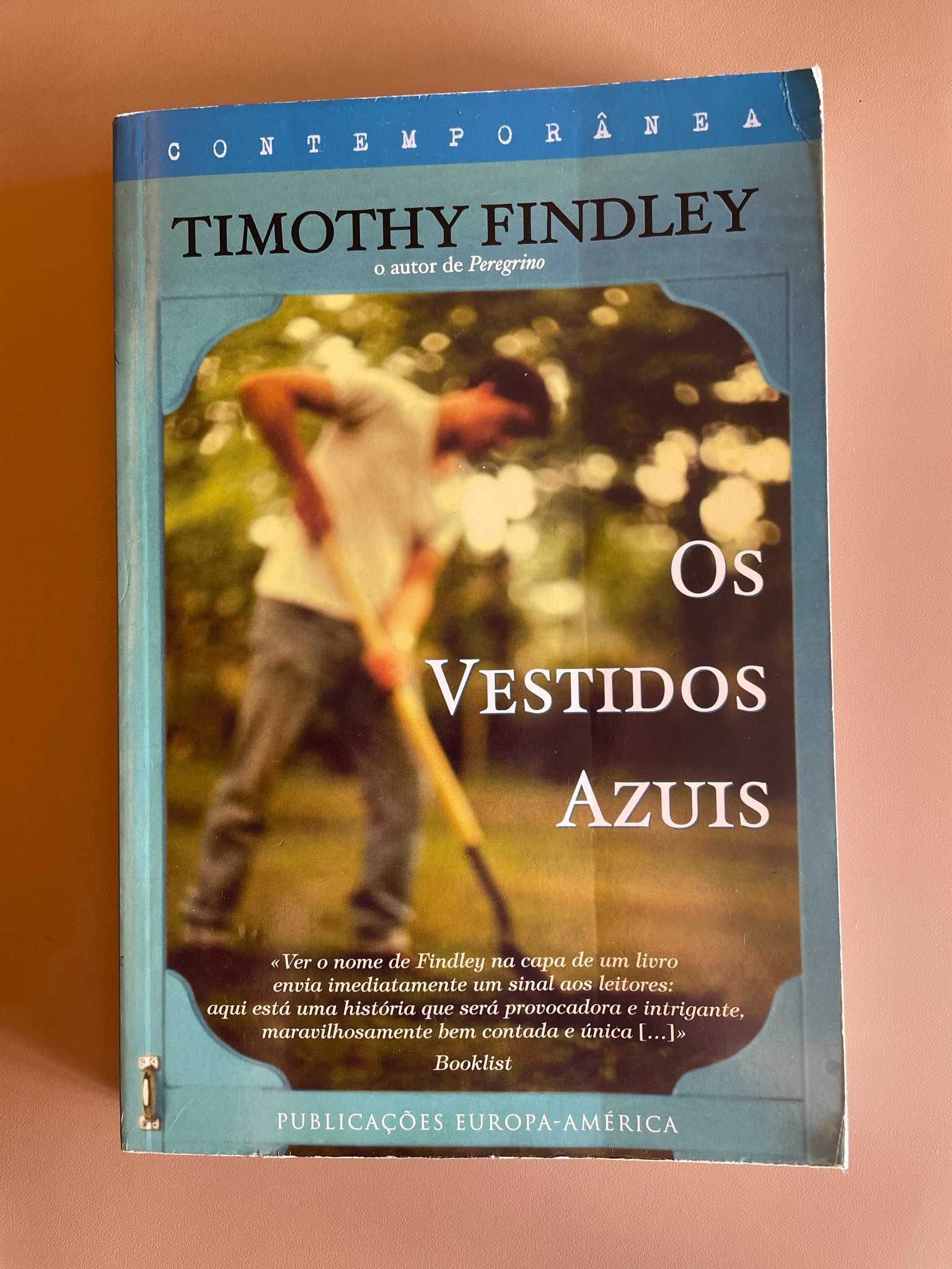 Livro Timothy Findley - Os Vestidos Azuis