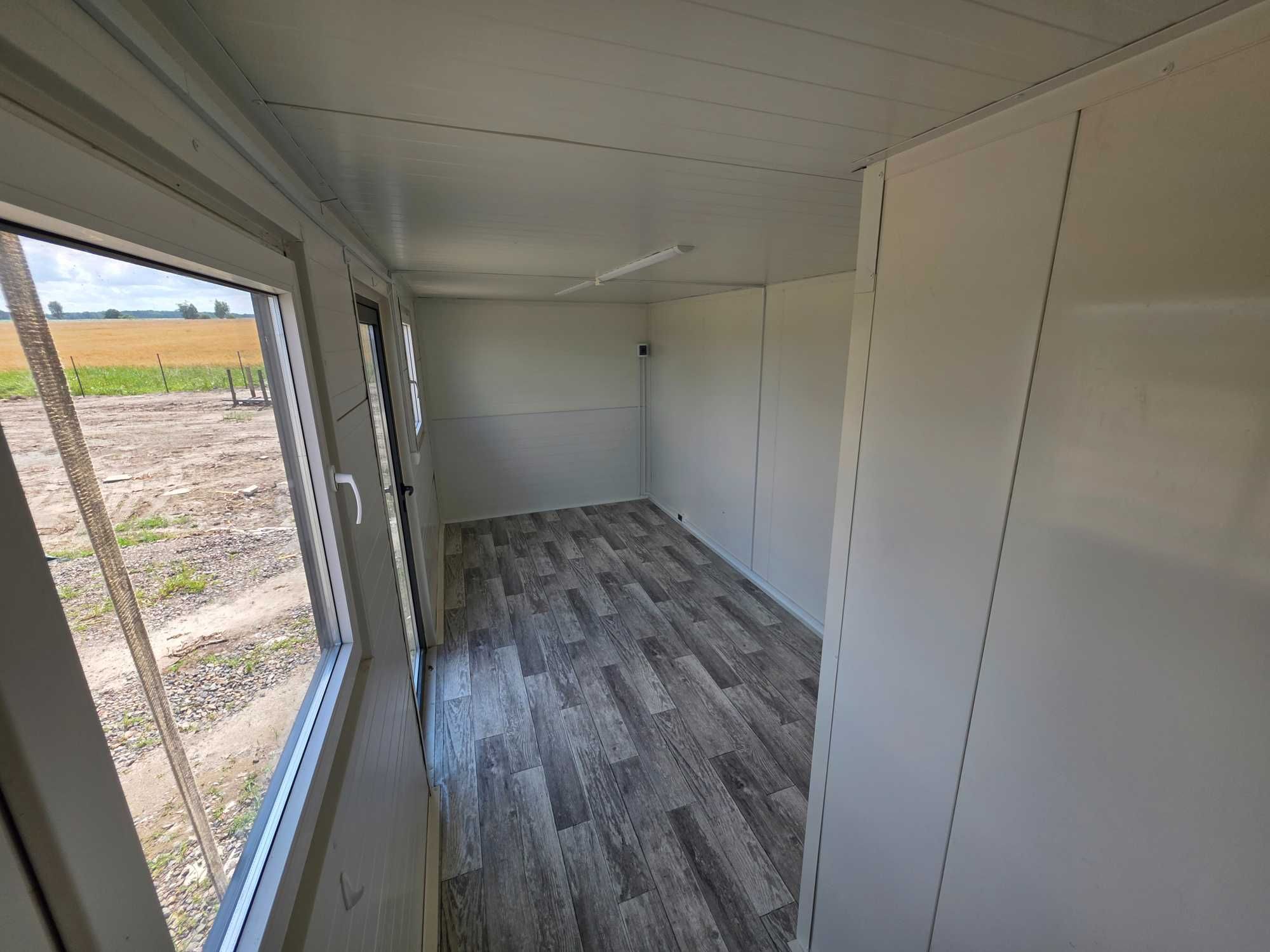 Kontener 2.5x6 mieszkalny z łazienką domek letniskowy camping  jezioro