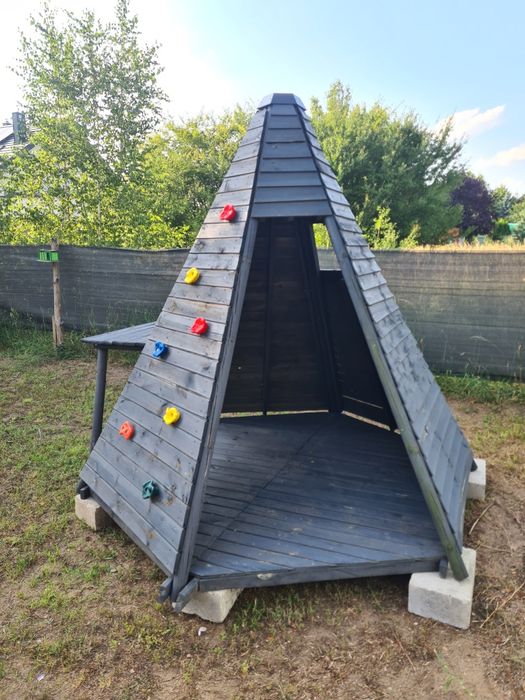 Sprzedam domek dla dzieci Tipi, zjeżdzalnia, wspinaczka