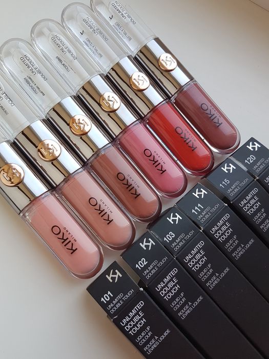 Матова помада kiko milano Unlimited Double Touch 102 107 111 112 131