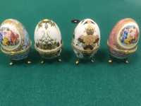 Jajka , jaja porcelanowe dekoracyjne szkatułki