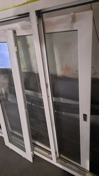 Okno PCV z demontażu