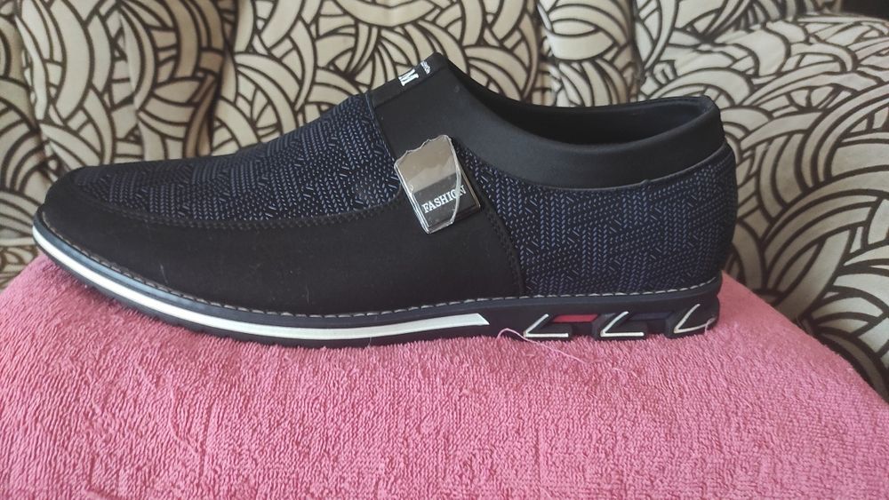 Мокасины текстиль.