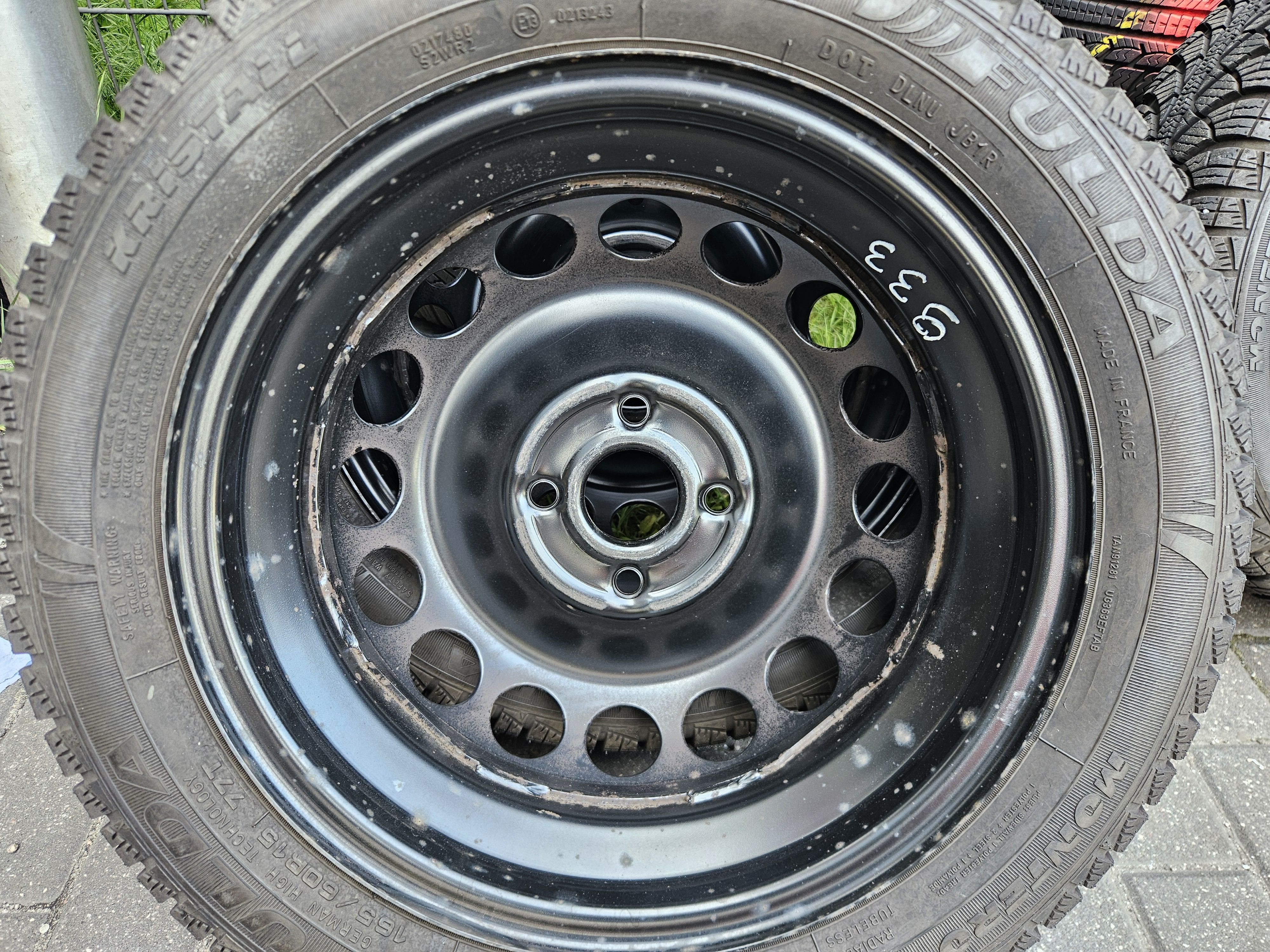 4x Felgi stalowe TOYOTA OE 4.5 x 15 4x100 ET35 Aygo / C1 [933]
