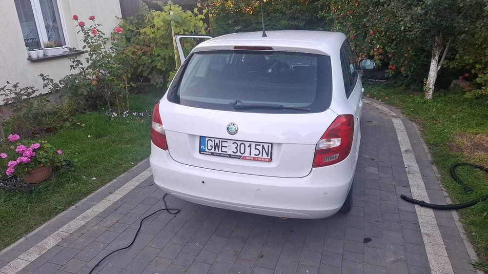Biała strzała - Skoda Fabia Combi