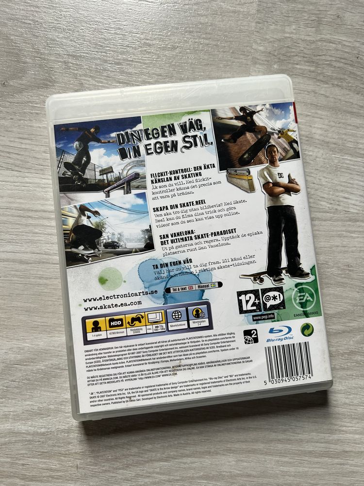 Gra Skate 1 PS3 stan idealny Playstation 3