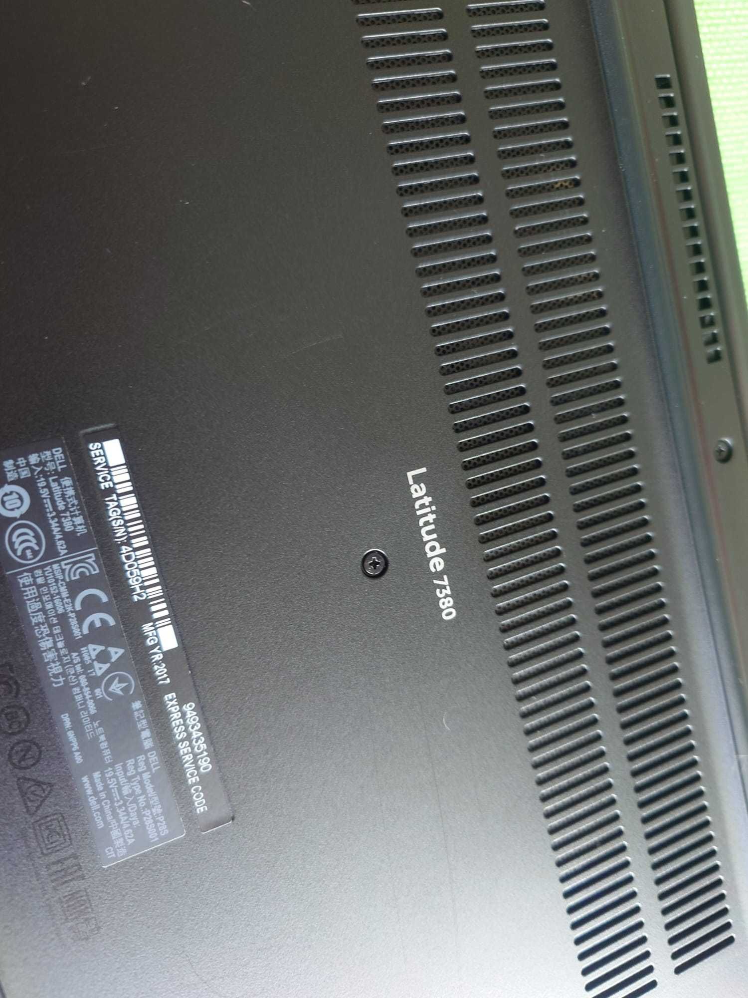 Dell Latitude 7380 13,3", Intel Core i7-7600U, 16 GB RAM, 1 TB SSD