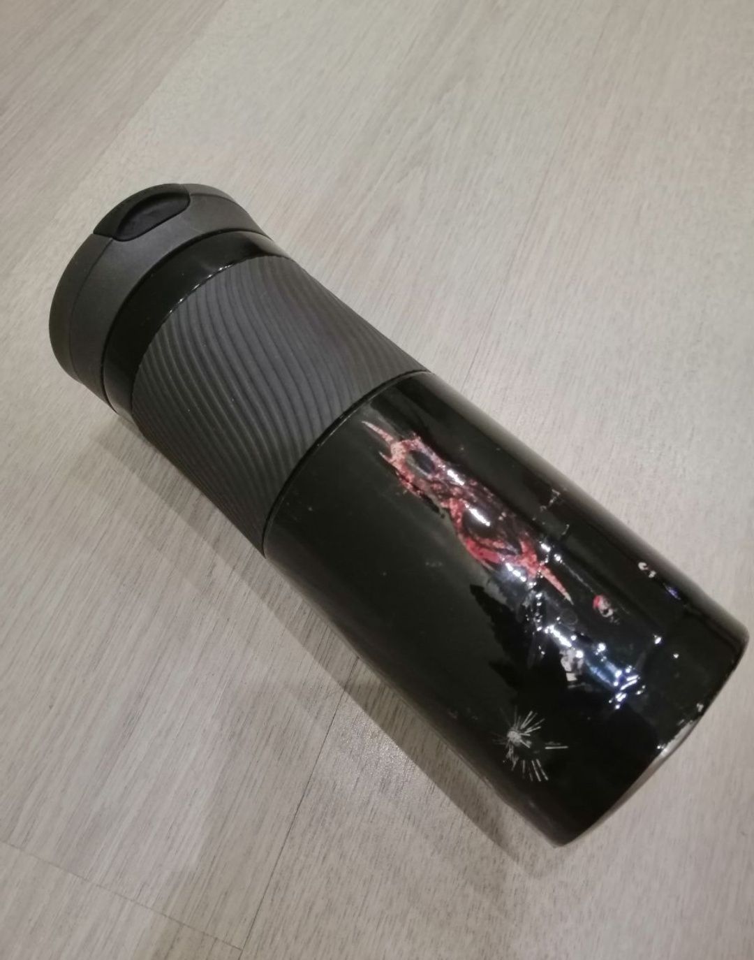 Термокружка Contigo Byron Snap Seal Gunmetal 590мл (SSH1SSH00B01)