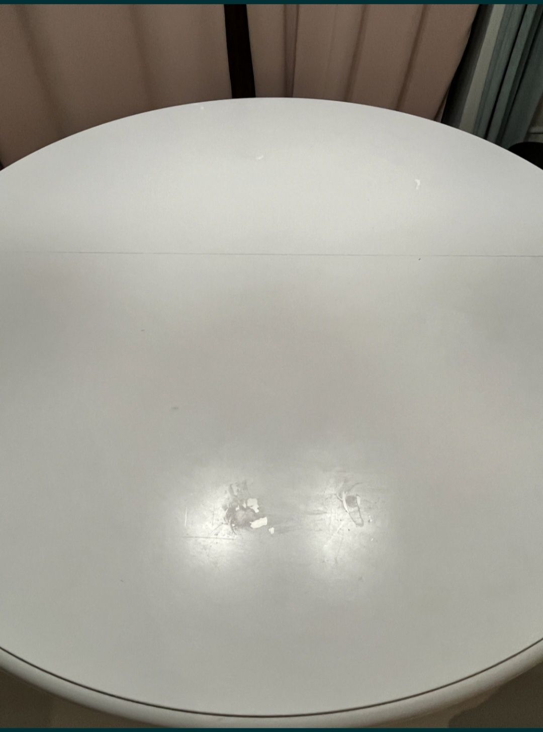 Stół okrągły biały z Agata Meble