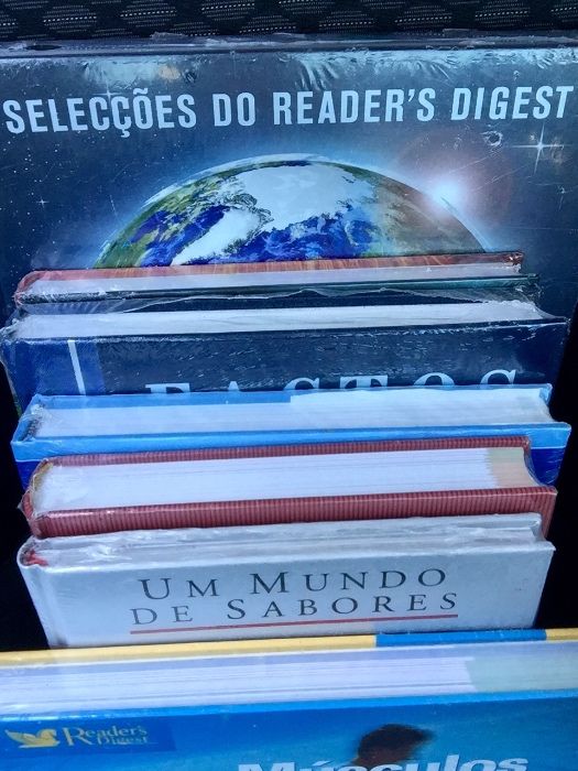 Lte de livros novos da Reader’s Digest