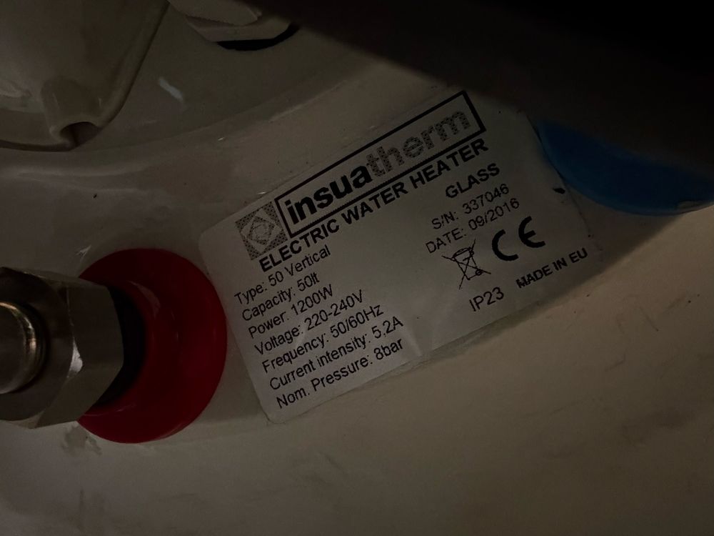 Termoacumulador Insuatherm 50L