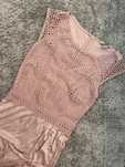 Vestido rosa  comprido