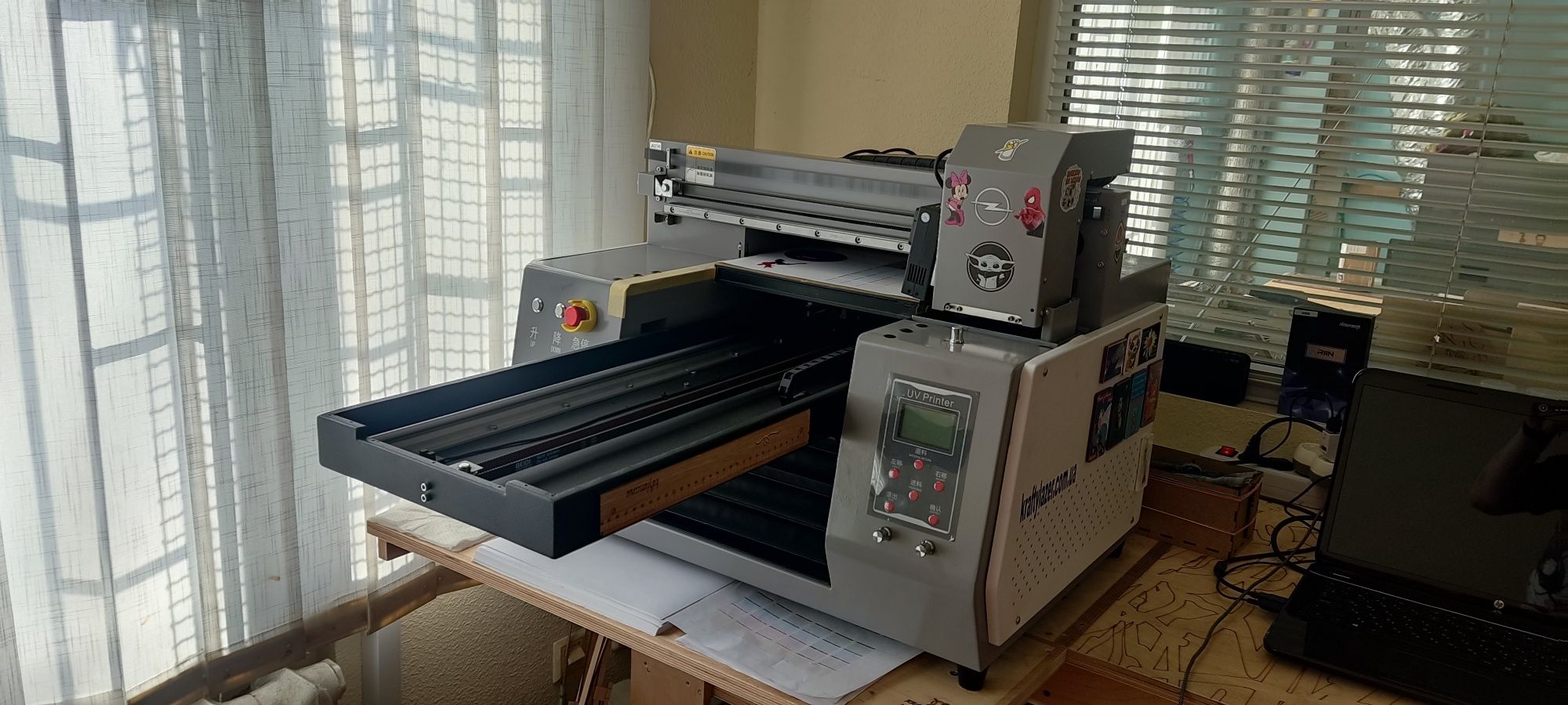 Uv dtf Принтер 33 х 70 голова ХР600/TX800.
CMYK+WW.
1 голова ХР600/TX8