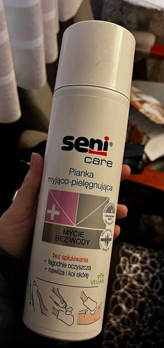 Seni care pianka myjąca pielęgnująca