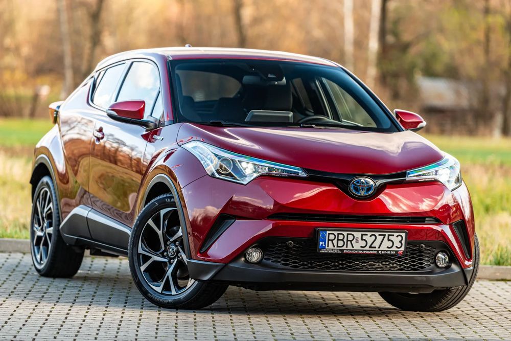 Toyota C-HR FVAT 23%*NOWE AUTO*122 KM*Automat*156 tys.km*Oryg.Lak. Przeb.*Bezwyp*