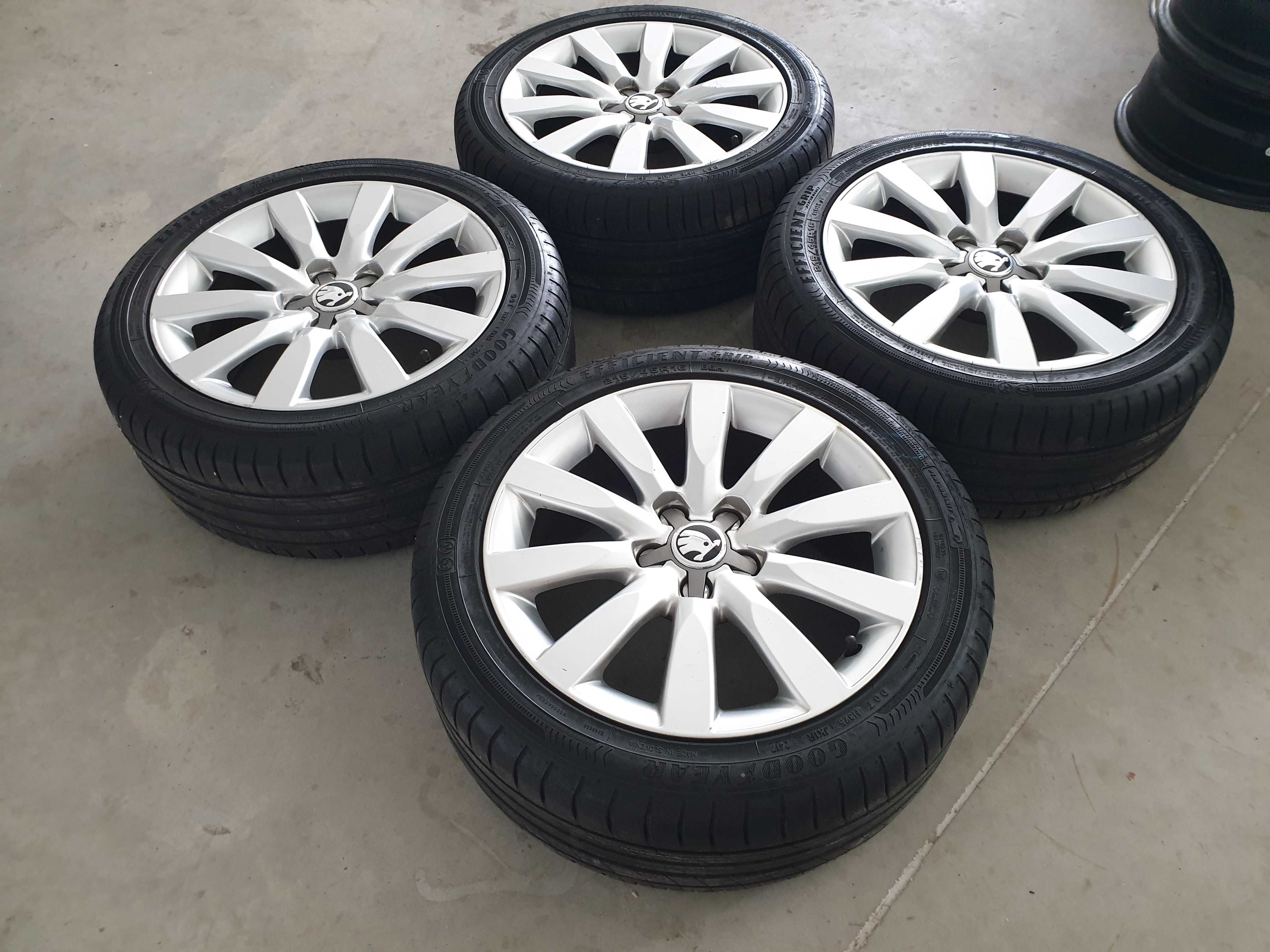 Alufelgi Koła 16" Skoda Fabia Rapid Roomster Scala Octavia Kamiq 5x100