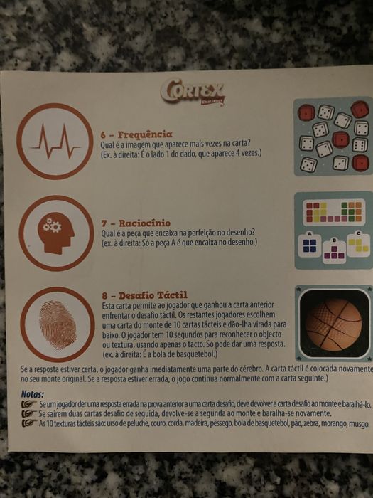 Jogo córtex estimulação