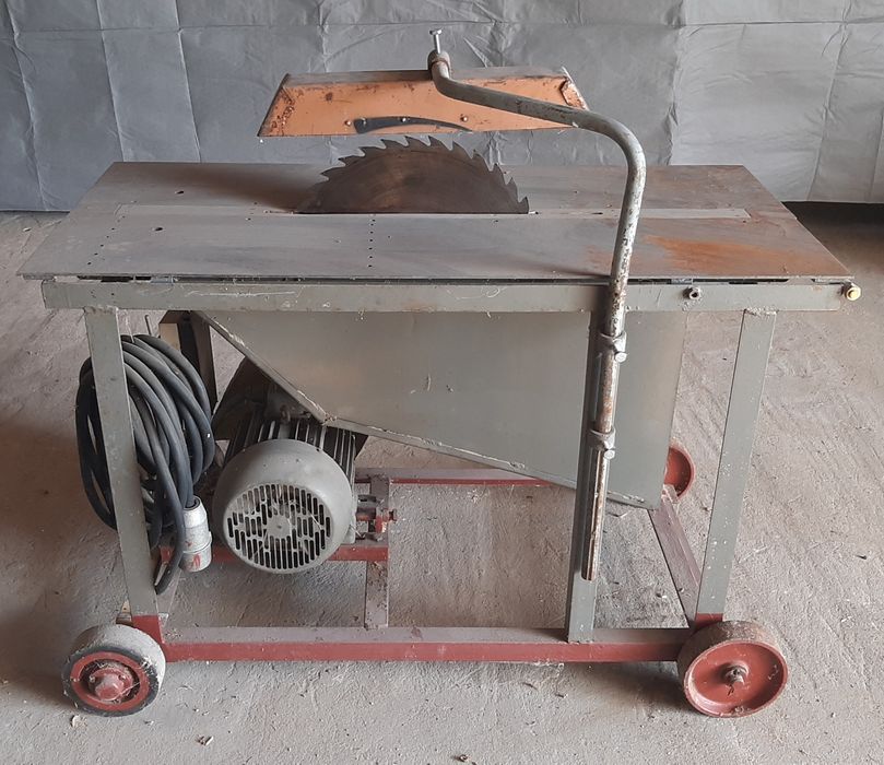 3-fazowa piła stołowa do drewna, trajzega silnik 5,5 kW