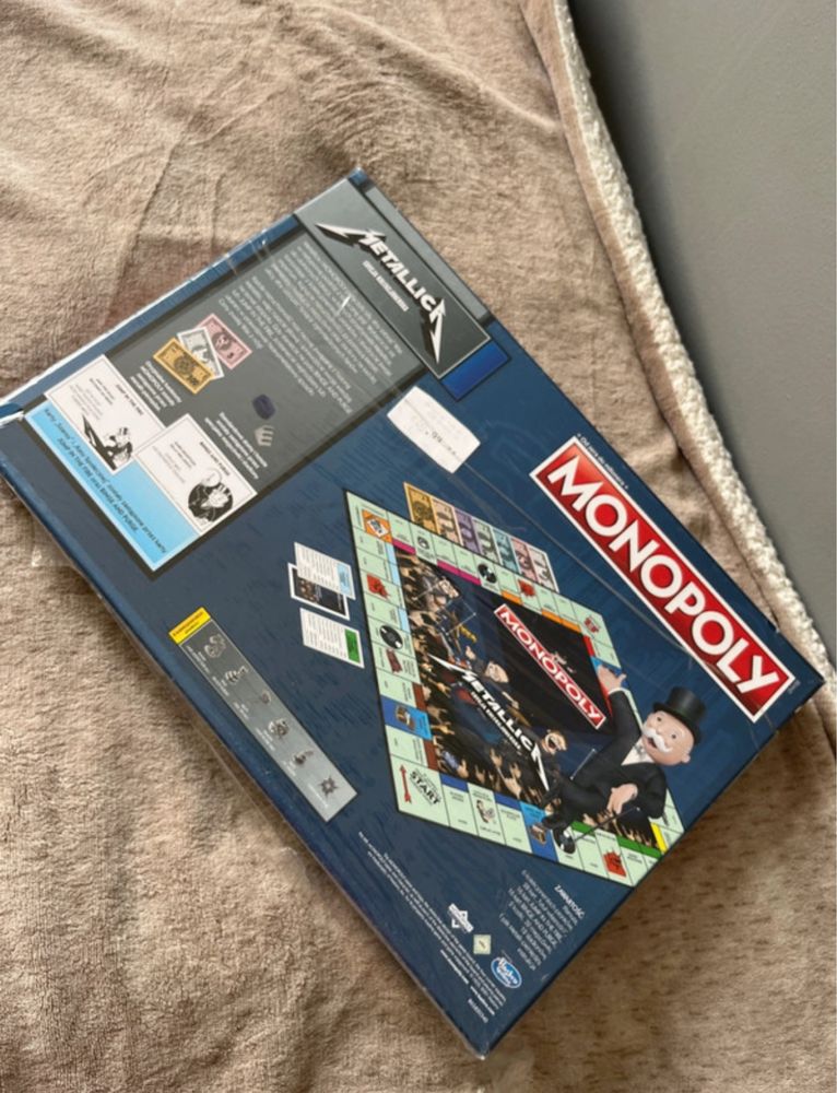Gra monopoly Metallica edycja kolekcjonerska