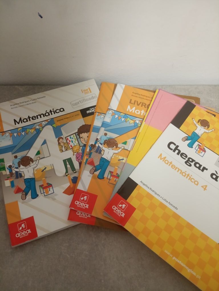 Matemática 4º manual e caderno de atividades