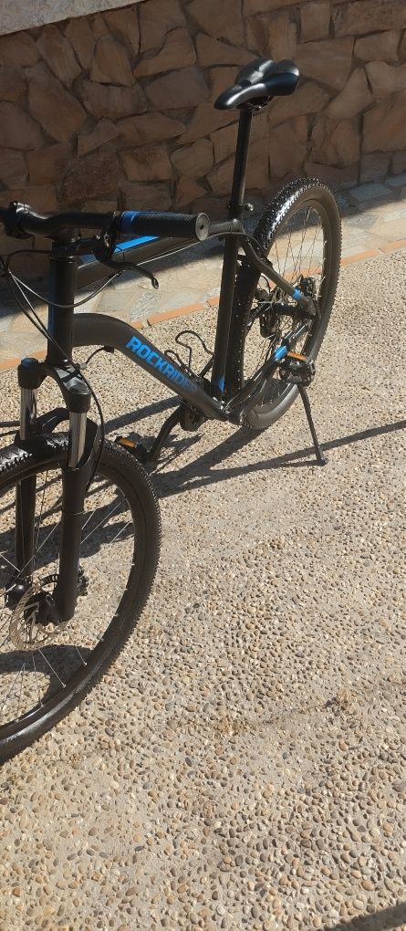 Rockrider st120 com travões hidráulicos