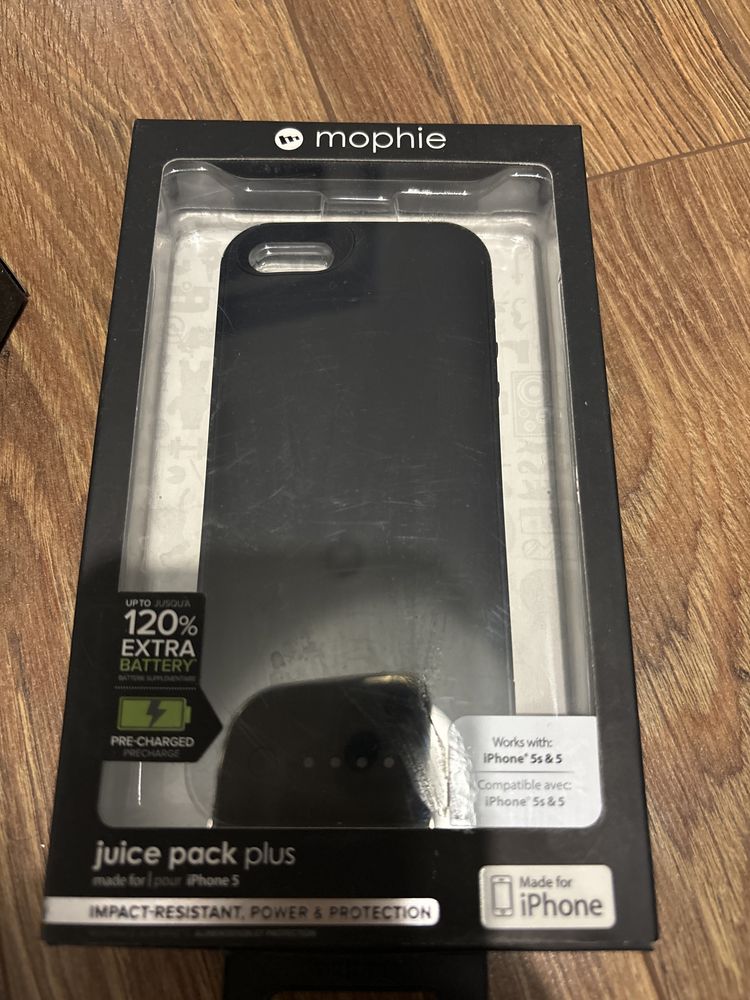 Etui z funkcja ladowania do iphone i dodatkowa bateria