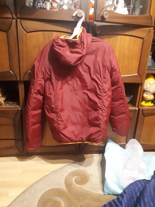 Двостороння зимова куртка на хлопчика