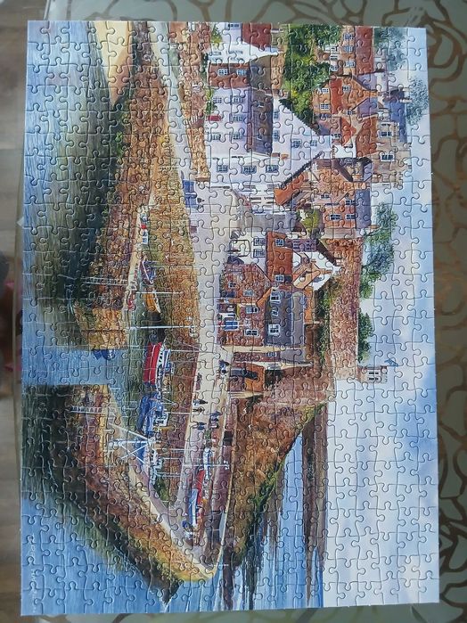 Пазли Gibsons 4 пазли по 500 сигментів в одній коробці