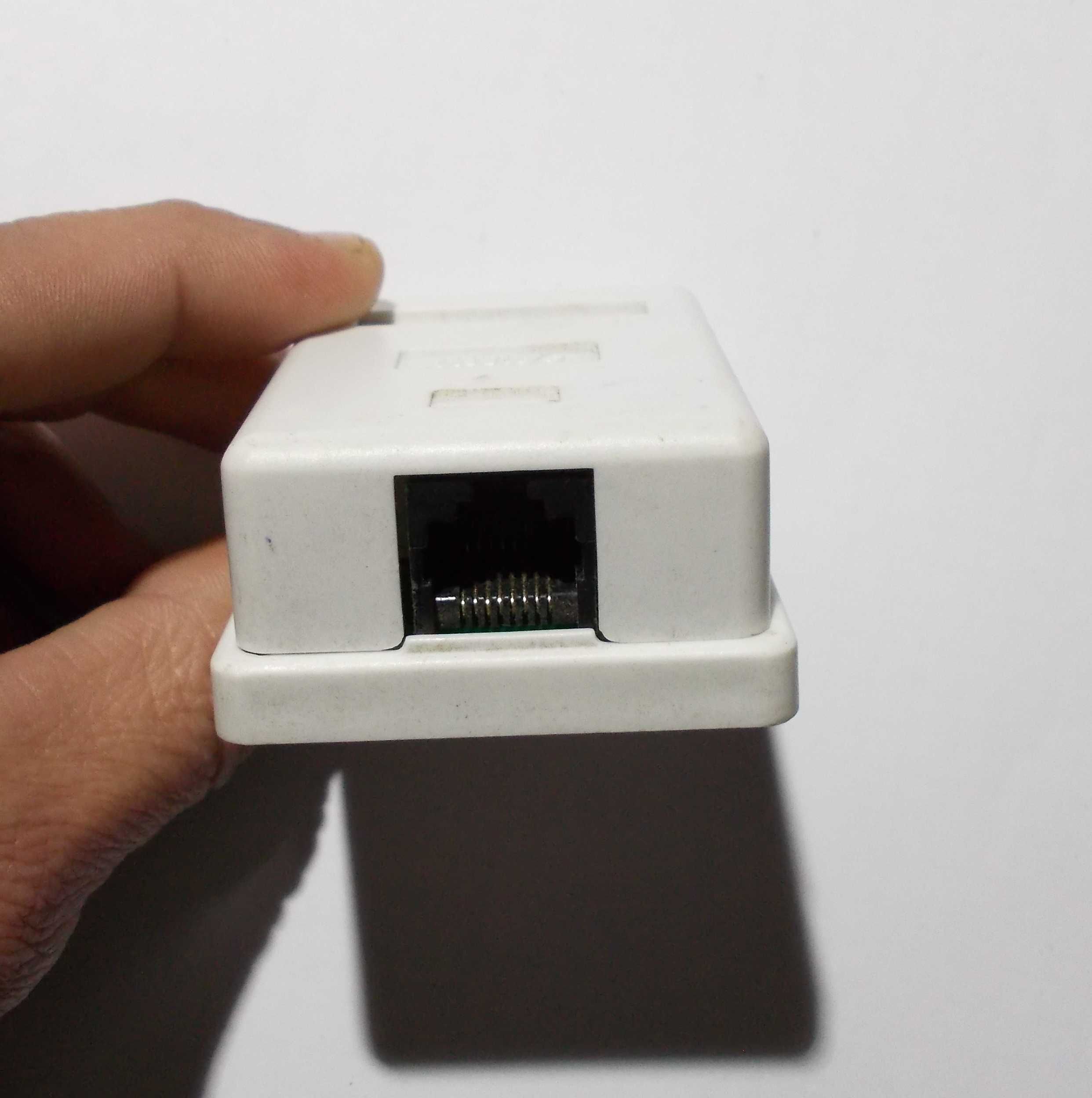 Интернет-розетка внешняя 1xRJ-45 cat.5e,Ethernet розетка