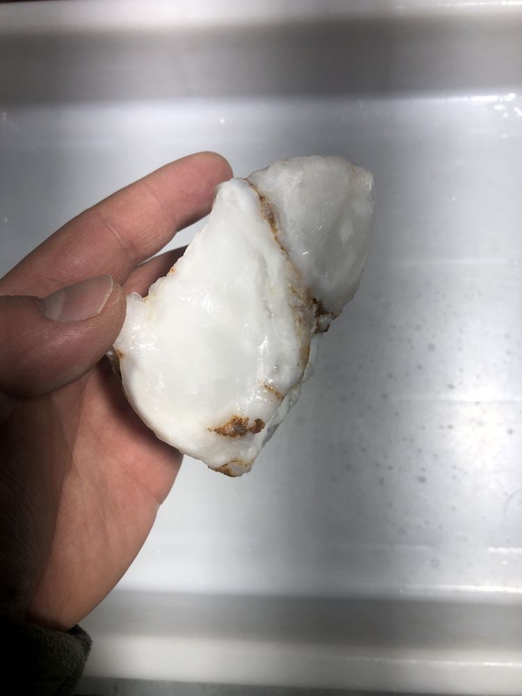Opal biały naturalny surowy bryłka 233 g