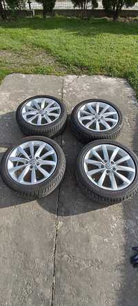 Alufelgi orginalne VW 17 cali 5x112 plus opony