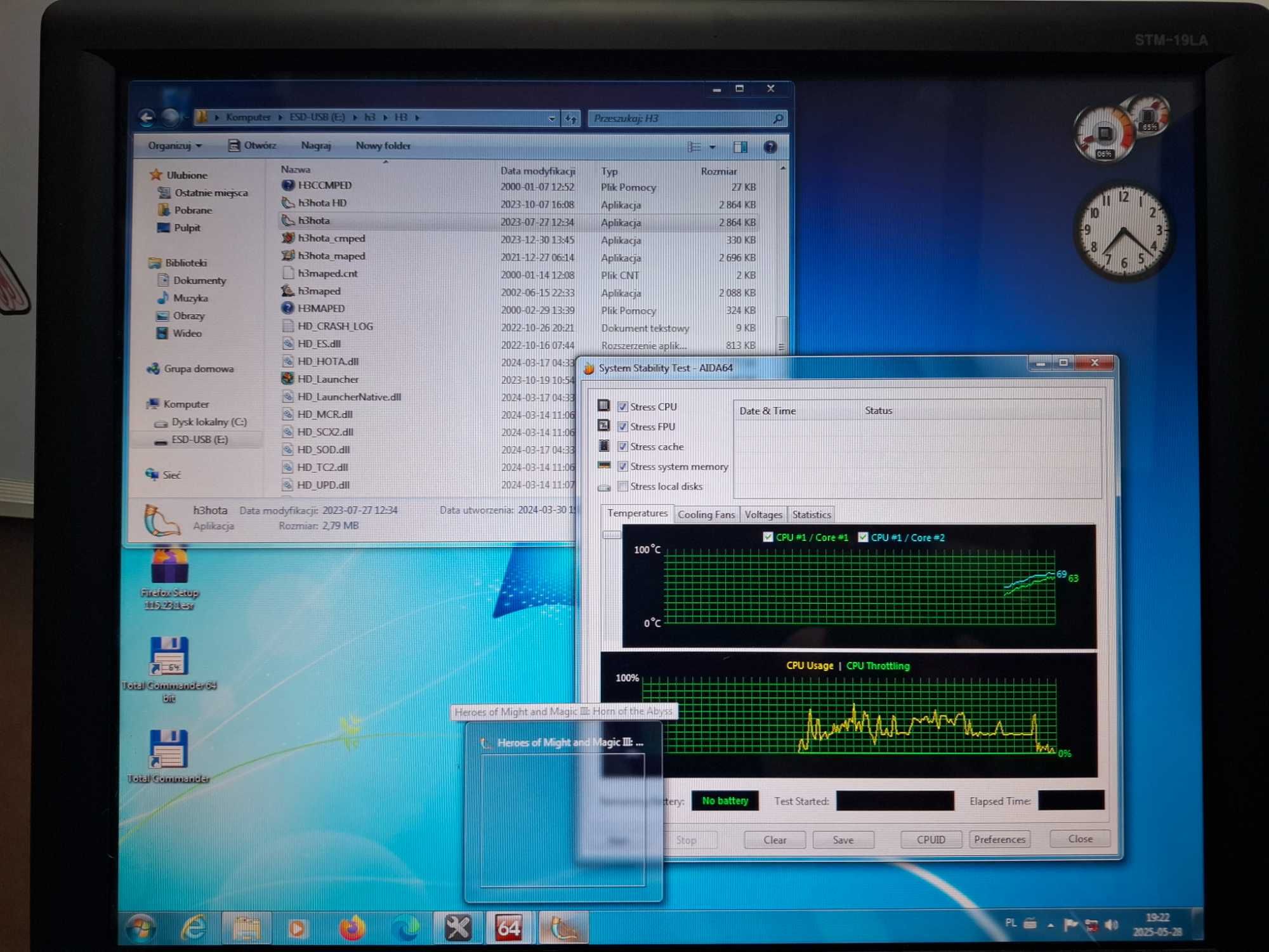 Asrock ION 330 Mini PC Atom 1.6 Ghz Nvidia Windows 7 FV23%