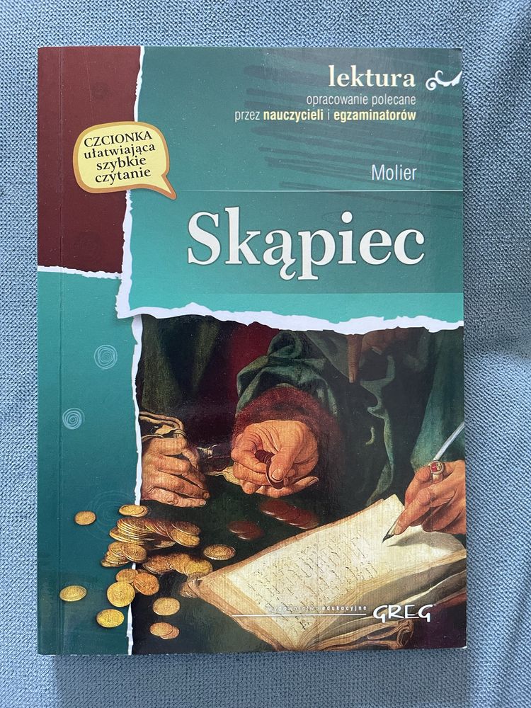 Opracowanie lektur - „Skąpiec”